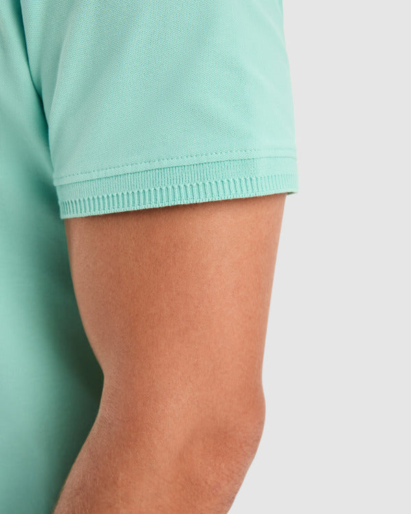 POLOSHIRTS WOS – aus Einfarbig: 95 % Baumwolle, 5 % Elasthan, 210 g/m². Vigoré-Grau: 81 % Baumwolle, 14 % Viskose, 5 % Elasthan, 210 g/m². – Bild 5