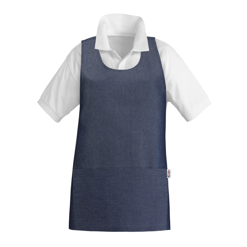 Poncho Poncho – Jeansblau – Bild 1
