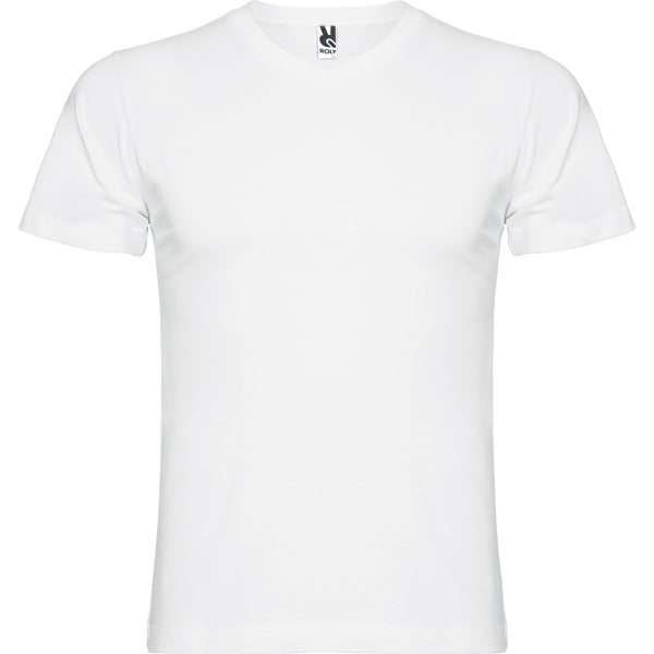 T-SHIRTS SAMOYEDO – aus 100% Baumwolle, Single Jersey, 155 g/m². Heather Grey 58: 85% Baumwolle / 15% Viskose.