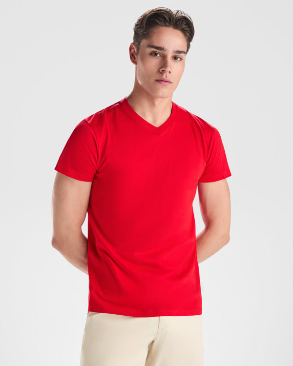 T-SHIRTS SAMOYEDO – aus 100% Baumwolle, Single Jersey, 155 g/m². Heather Grey 58: 85% Baumwolle / 15% Viskose. – Bild 2