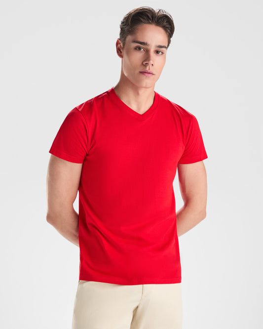 T-SHIRTS SAMOYEDO – aus 100% Baumwolle, Single Jersey, 155 g/m². Heather Grey 58: 85% Baumwolle / 15% Viskose. – Bild 2