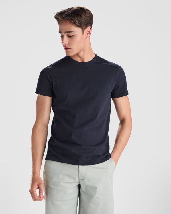 T-SHIRTS BRACO – aus 100% Baumwolle, Single Jersey, 180 g/m². Heather Grey 58: 85% Baumwolle / 15% Viskose. – Bild 2