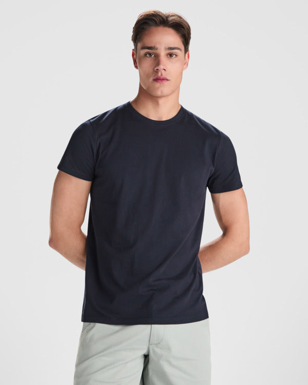 T-SHIRTS BRACO – aus 100% Baumwolle, Single Jersey, 180 g/m². Heather Grey 58: 85% Baumwolle / 15% Viskose. – Bild 4