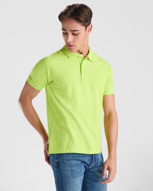 POLOSHIRTS PEGASO PREMIUM – aus 60% Baumwolle / 40% Polyester. Piqué. Farbe: 190 g/m². Weiss: 220 g/m². – Bild 2