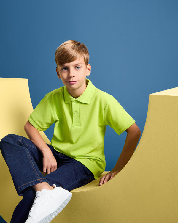 POLOSHIRTS PEGASO PREMIUM – aus 60% Baumwolle / 40% Polyester. Piqué. Farbe: 190 g/m². Weiss: 220 g/m². – Bild 3
