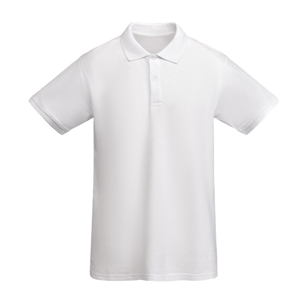 POLOSHIRTS PRINCE – aus 100% Bio-Baumwolle, 210 g/m². Farbe Heather Grey 58: 85% Bio-Baumwolle und 15% Viskose. – Bild 1