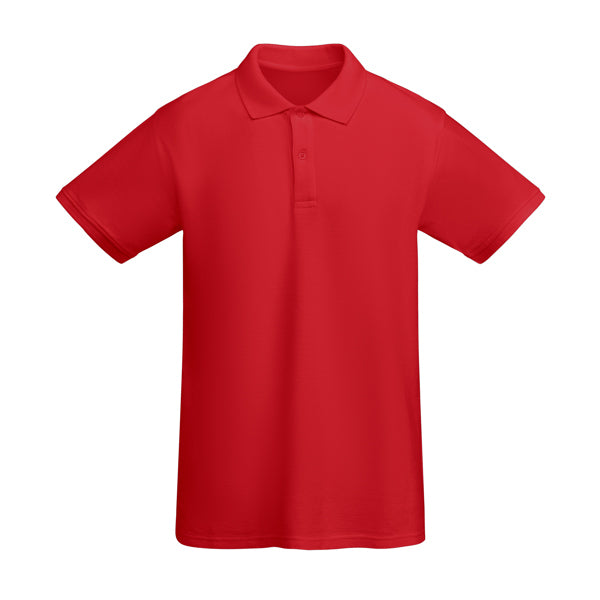 POLOSHIRTS PRINCE – aus 100% Bio-Baumwolle, 210 g/m². Farbe Heather Grey 58: 85% Bio-Baumwolle und 15% Viskose. – Bild 35