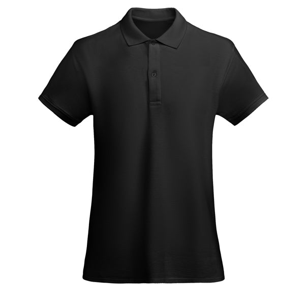 POLOSHIRTS PRINCE WOMAN – aus 100% Bio-Baumwolle, 210 g/m². Farbe Heather Grey 58: 85% Bio-Baumwolle und 15% Viskose. – Bild 10