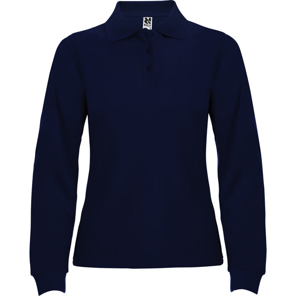 POLOSHIRTS ESTRELLA WOMAN L/S – aus 100% Baumwolle, Piqué, 220 g/m². Heather Grey 58: 85% Baumwolle / 15% Viskose. – Bild 37