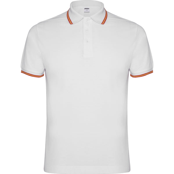 POLOSHIRTS NATION – aus 60% Baumwolle /40% Polyester, Piqué. Weiß: 210 g/m². Farbe: 190 g/m².