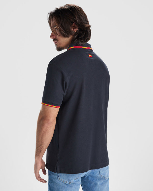 POLOSHIRTS NATION – aus 60% Baumwolle /40% Polyester, Piqué. Weiß: 210 g/m². Farbe: 190 g/m². – Bild 3