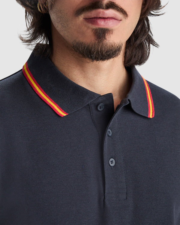 POLOSHIRTS NATION – aus 60% Baumwolle /40% Polyester, Piqué. Weiß: 210 g/m². Farbe: 190 g/m². – Bild 4