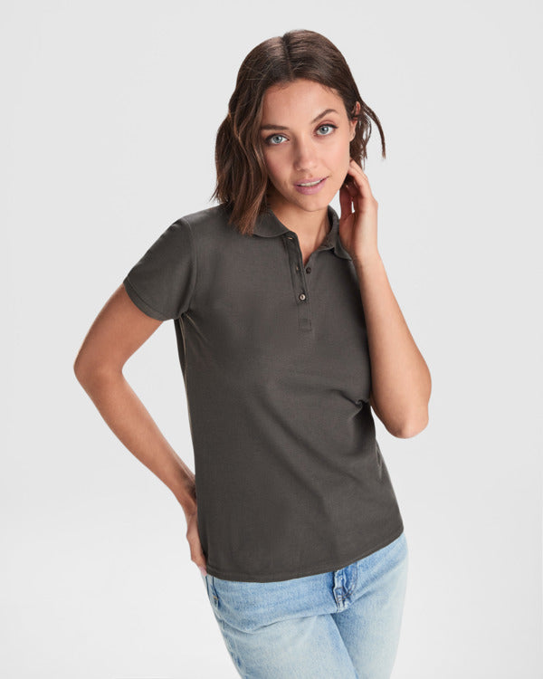 POLOSHIRTS PEGASO WOMAN PREMIUM – aus 60% Baumwolle / 40% Polyester. Piqué. Farbe: 190 g/m². Weiss: 220 g/m² – Bild 4