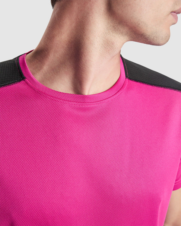 T-SHIRTS DETROIT – aus Vorderes Material: 100% Polyester Bird’s Eye. Rückseitiges Material: 100% Polyester-Mesh. 130 g/m². – Bild 6