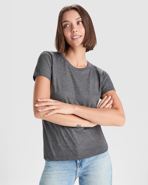 T-SHIRTS FOX WOMAN – aus 65% Polyester / 35% Baumwolle, Single Jersey, 150 g/m² – Bild 2