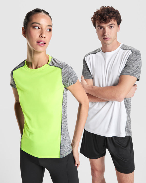 T-SHIRTS ZOLDER WOMAN – aus Vorderseite 100% bird's eye Polyester. Rückseite 100% Polyester Space Dye 135 g/m² – Bild 7