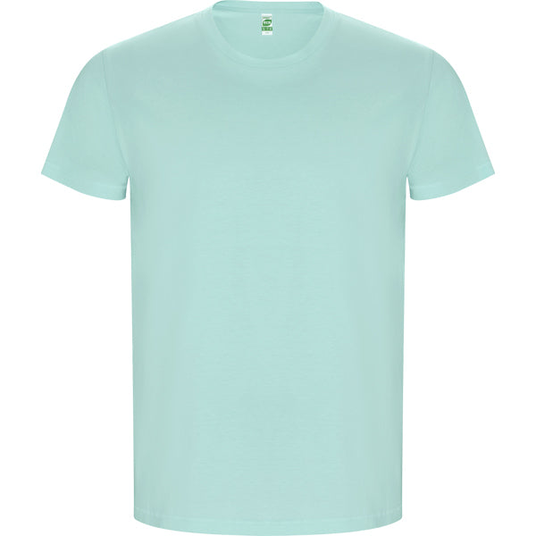 T-SHIRTS GOLDEN – aus 100 % gekämmte Bio-Baumwolle, Single-Jersey. Farbe: 160 g/m². Weiß: 170 g/m². Farbe Melange-Grau (58): 85 % Bio-Baumwolle / 15 % Viskose. – Bild 46