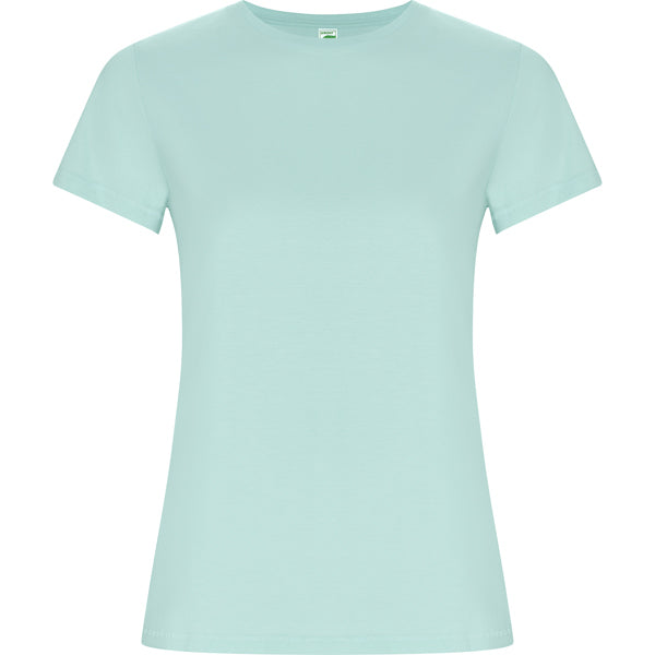 T-SHIRTS GOLDEN WOMAN – aus 100 % gekämmte Bio-Baumwolle, Single-Jersey. Farbe: 160 g/m². Weiß: 170 g/m². Farbe 58 (meliert): 85 % Bio-Baumwolle / 15 % Viskose. – Bild 47