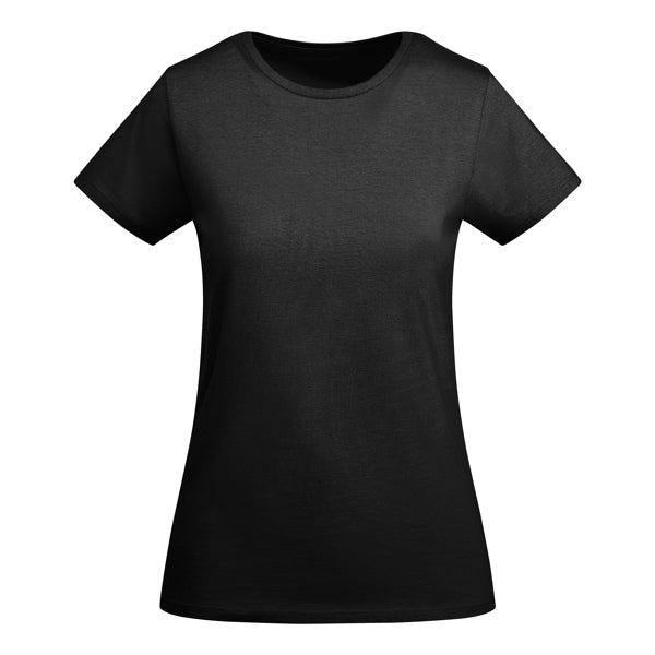 T-SHIRTS BREDA WOMAN – aus 100 % Bio-Baumwolle: 175 g/m². Farbe „Heather Grey 58“: 85 % Bio-Baumwolle und 15 % Viskose. – Bild 10