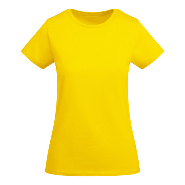 T-SHIRTS BREDA WOMAN – aus 100 % Bio-Baumwolle: 175 g/m². Farbe „Heather Grey 58“: 85 % Bio-Baumwolle und 15 % Viskose. – Bild 15