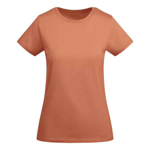T-SHIRTS BREDA WOMAN – aus 100 % Bio-Baumwolle: 175 g/m². Farbe „Heather Grey 58“: 85 % Bio-Baumwolle und 15 % Viskose. – Bild 55