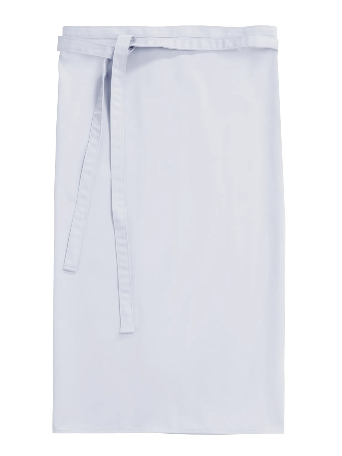 Bistroschürze Roma Classic 80 × 100 cm mit durchgehendem Bindeband – pale grey – Farbcode 1009 – Bild 1