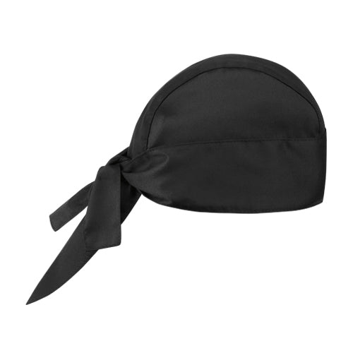 Kochmütze High Bandana – Schwarz – Bild 1