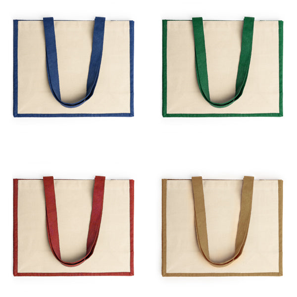 TASCHEN UND RUCKSÄCKE NANTES – aus Baumwolle, 320 g/m², und Jute – Bild 5