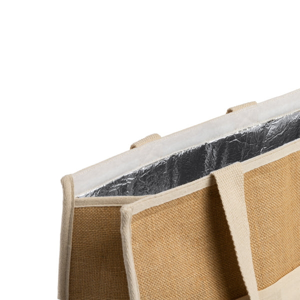 KÜHLTASCHEN VENICE – aus Jute und natürliche Baumwolle. – Bild 3