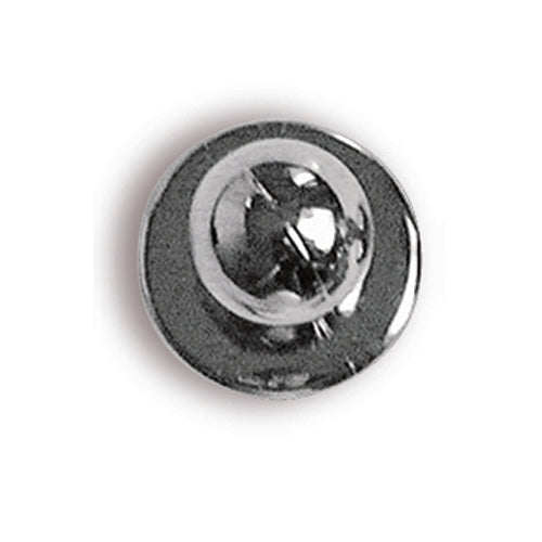 Berufsbekleidung Button – Silver – Bild 1