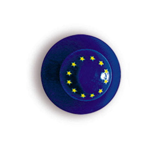 Berufsbekleidung Button – Königsblau – Bild 1