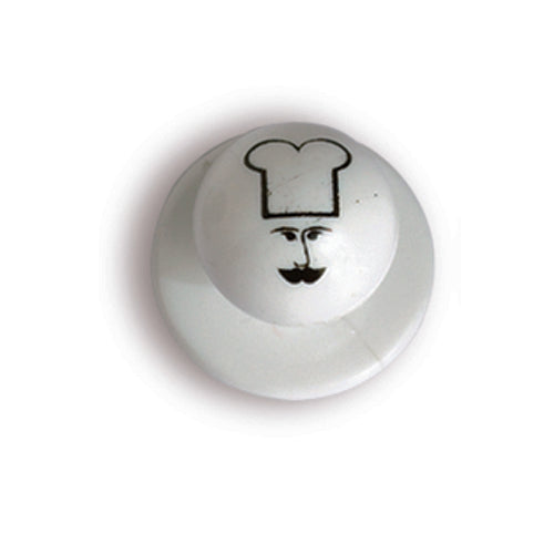 Berufsbekleidung Button – Weiß – Bild 1