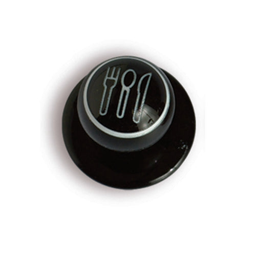 Berufsbekleidung Button – Schwarz – Bild 1