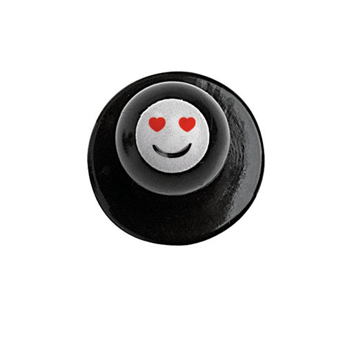 Berufsbekleidung Button – Schwarz – Bild 1