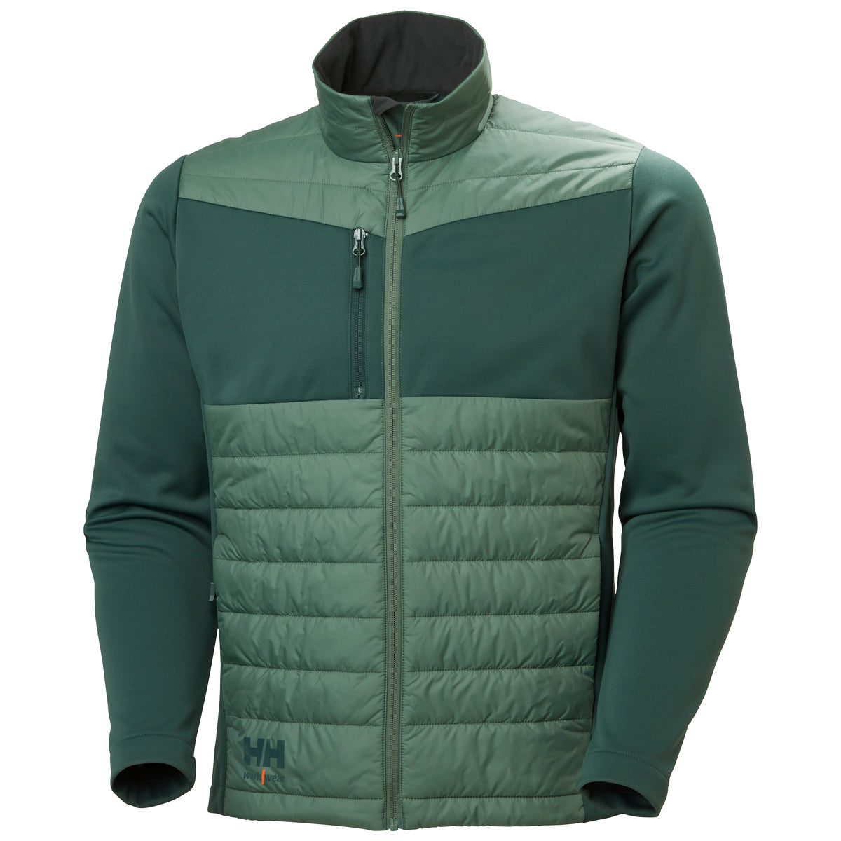 Hybrid-Arbeitsjacke Oxford 73370 mit Primaloft – Spruce/Darkest Spruce