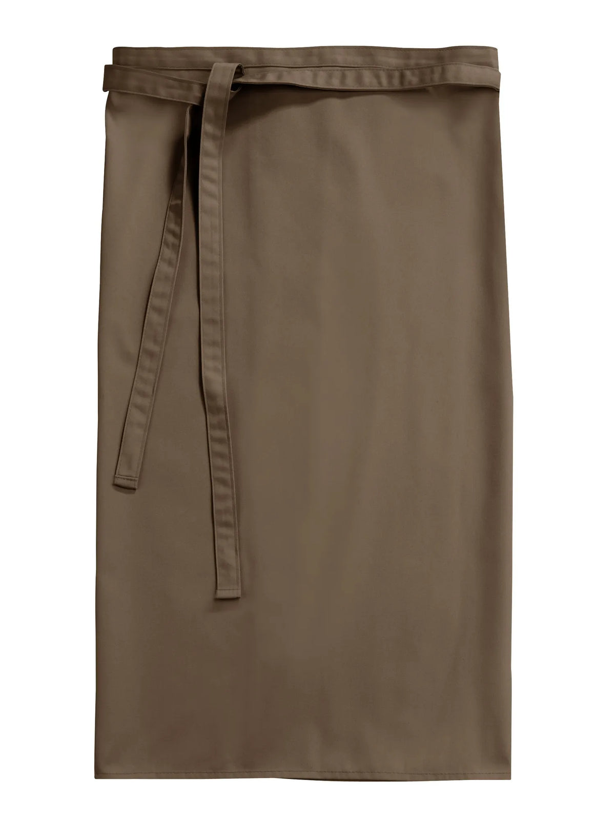 Bistroschürze Roma Classic 80 × 100 cm mit durchgehendem Bindeband – taupe – Farbcode 3013 – Bild 1
