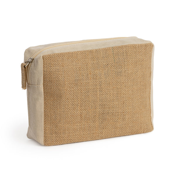 KOSMETIKETUIS VERA – aus Baumwolle und Jute. – Bild 2