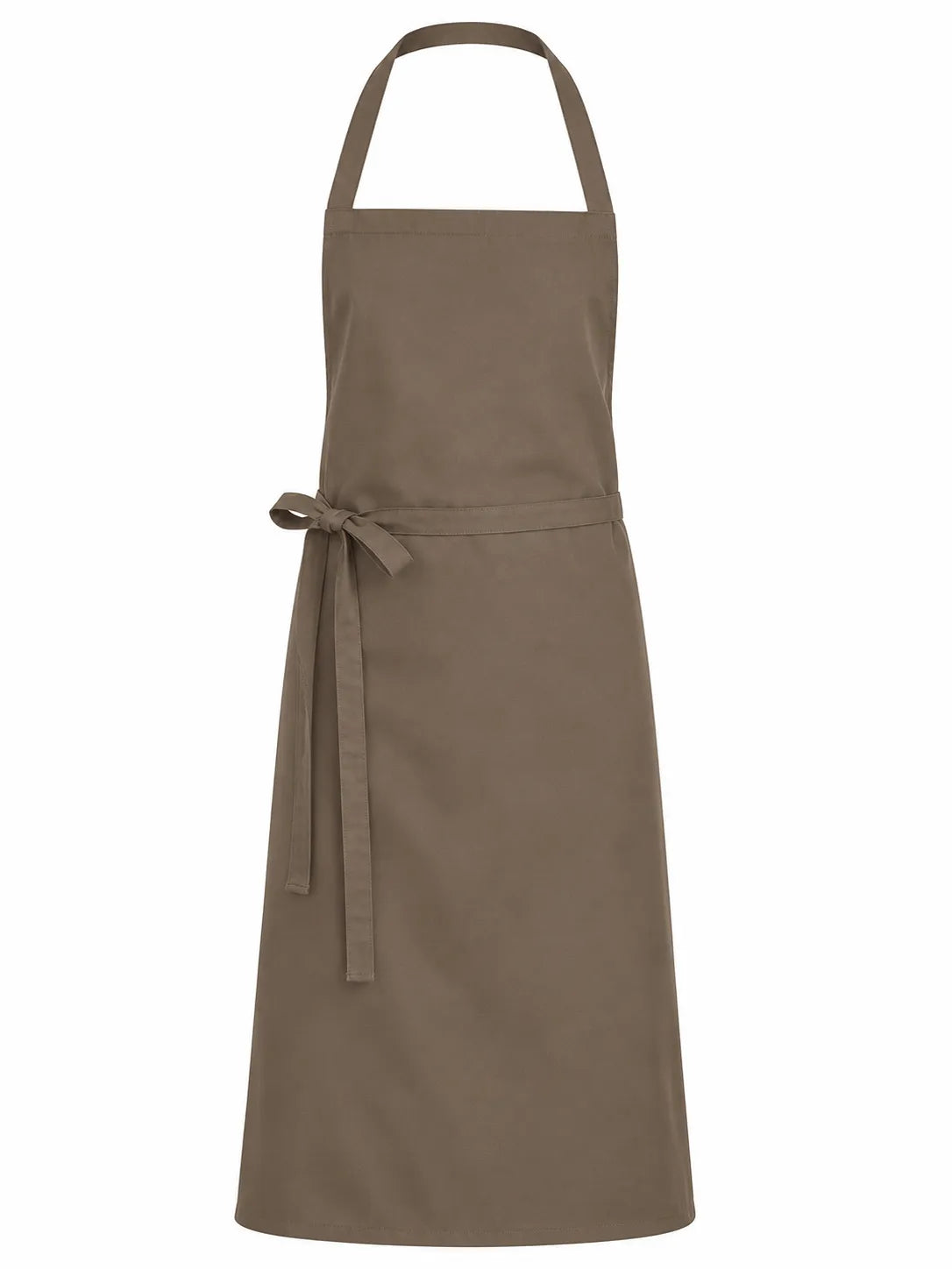 Latzschürze Verona Classic 110 × 75 cm mit verstellbarem Nackenband – taupe – Farbcode 3013 – Bild 1