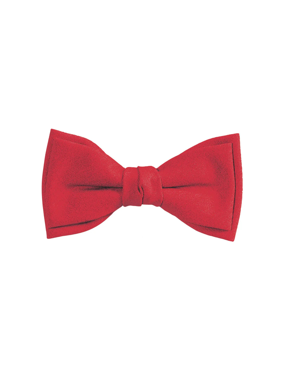 Fliege Ravello Classic mit Klettverschluss – rot – Farbcode 4013 – Bild 1