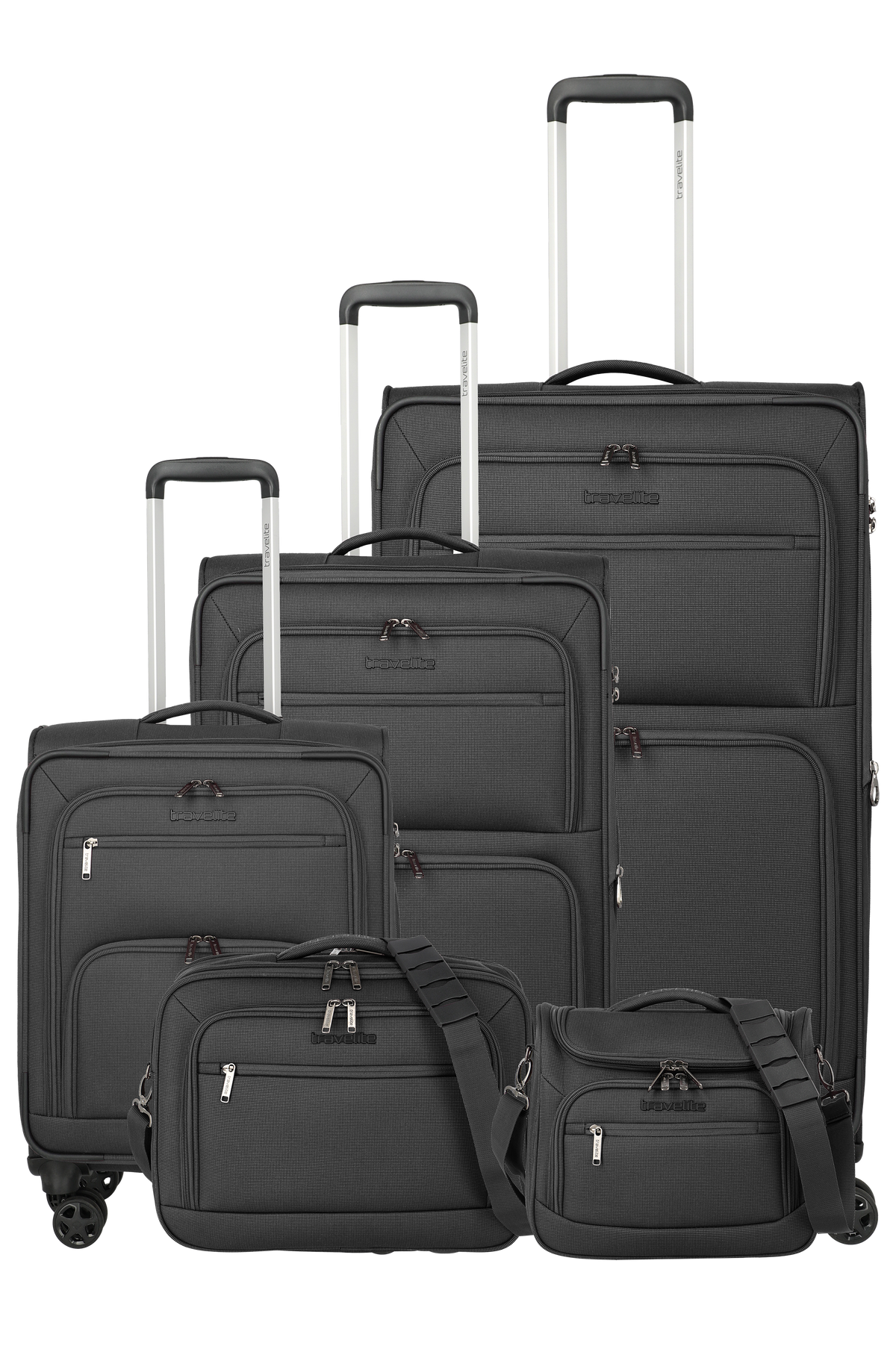 Travelite Koffer-Set CUBIS – mit 4 Rollen – Bild 1