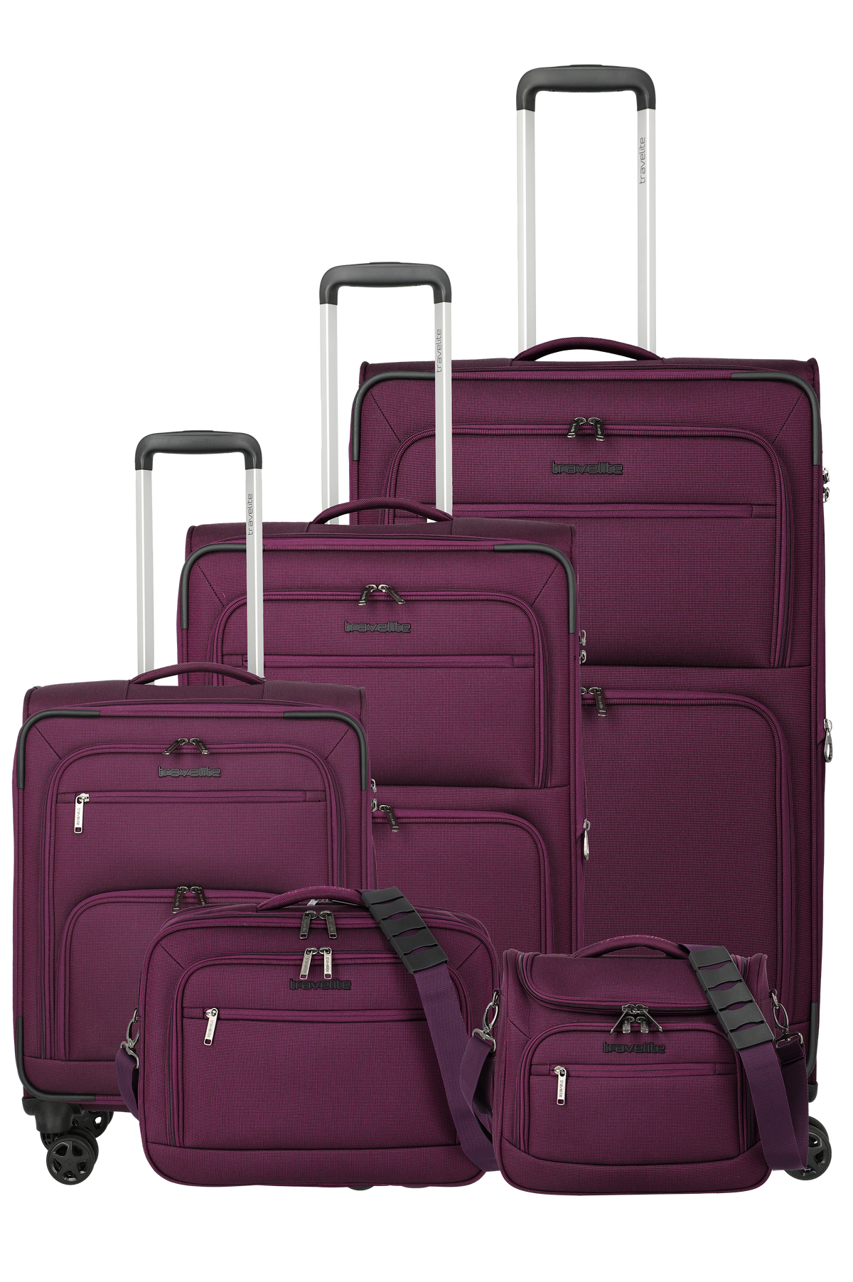 Travelite Koffer-Set CUBIS – mit 4 Rollen – Bild 17