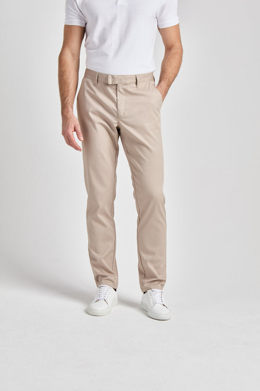 Hose Elda Man Comfort im Chino-Stil – beige – Farbcode 3000 – Bild 1