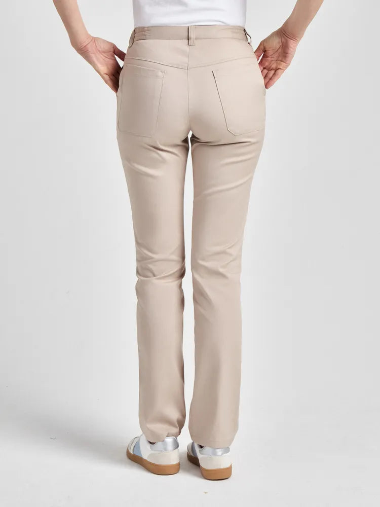 Hose Alba Lady Comfort mit elastischem Bund – beige – Farbcode 3000 – Bild 5