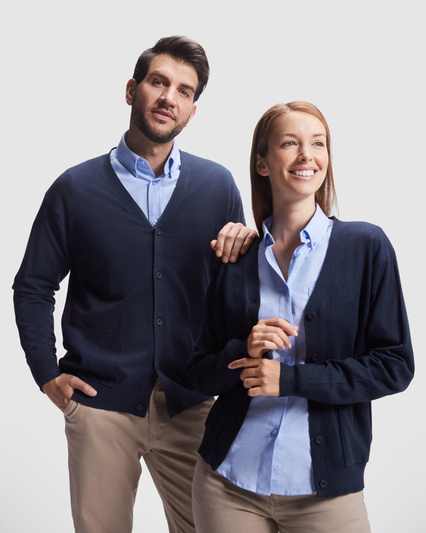 CARDIGAN - STRICKJACKEN EXPLORER WOMAN – aus 50% Viskose / 28% Polyester / 22% Polyamid, Feinheit 12. – Bild 9
