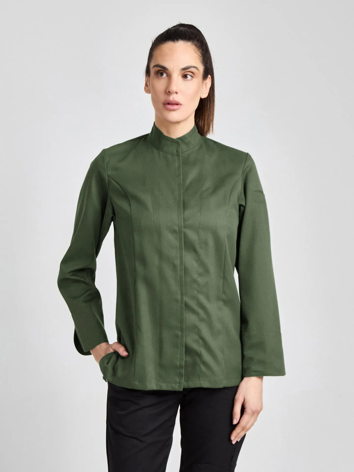 Multifunktionsjacke Giulianova Lady Care mit geschlitzten Manschetten – olive – Farbcode 6017 – Bild 1