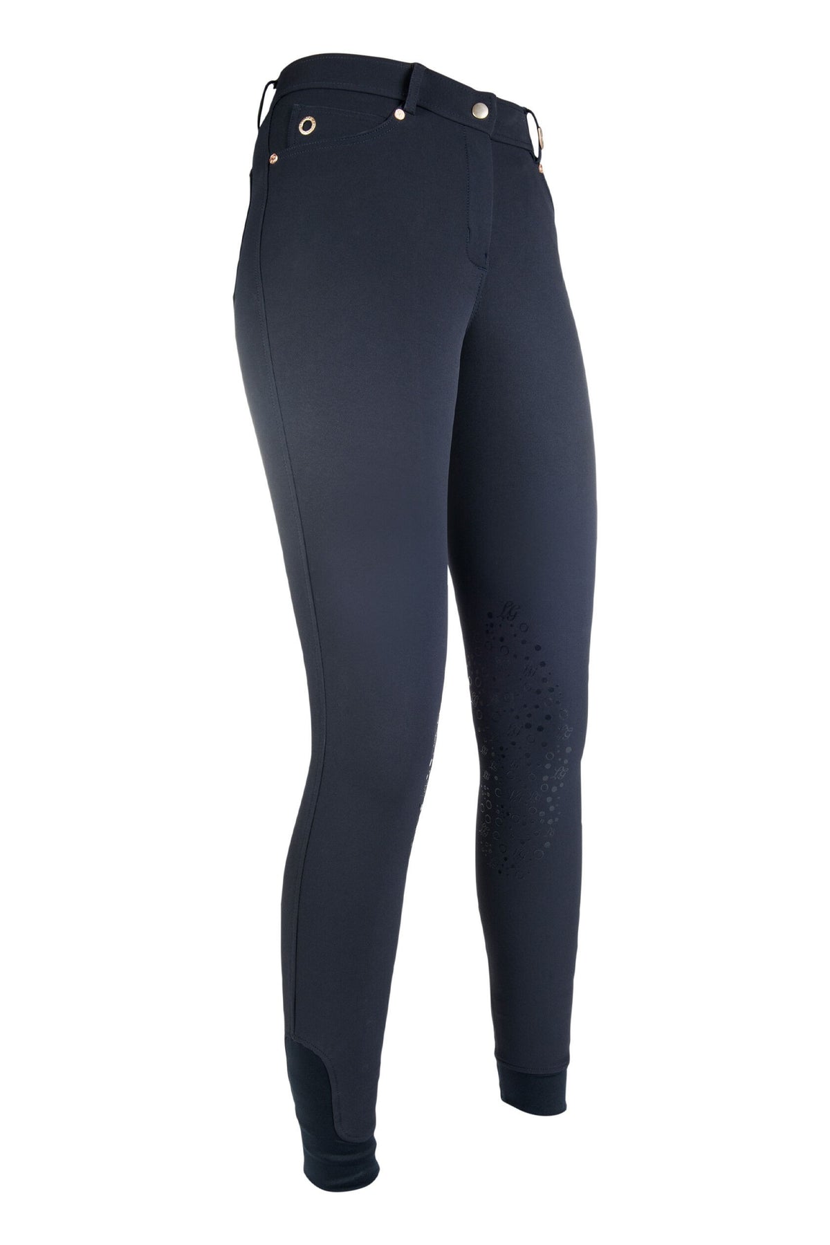 Reithose LG Basic – Silikon-Kniebesatz – Bild 2