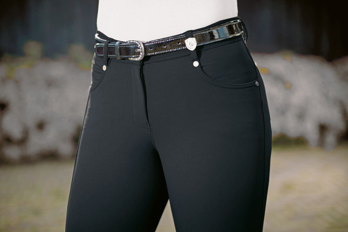 Reithose LG Basic – Silikon-Kniebesatz – Bild 3