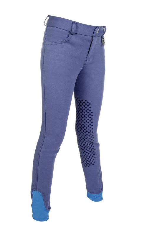 Reithose Kids Easy – Silikon-Kniebesatz – Bild 2