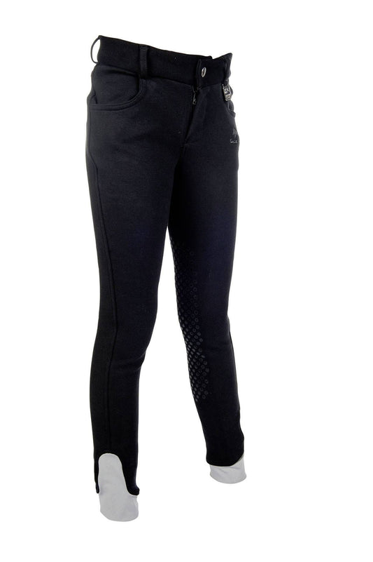 Reithose Kids Easy – Silikon-Kniebesatz – Bild 1