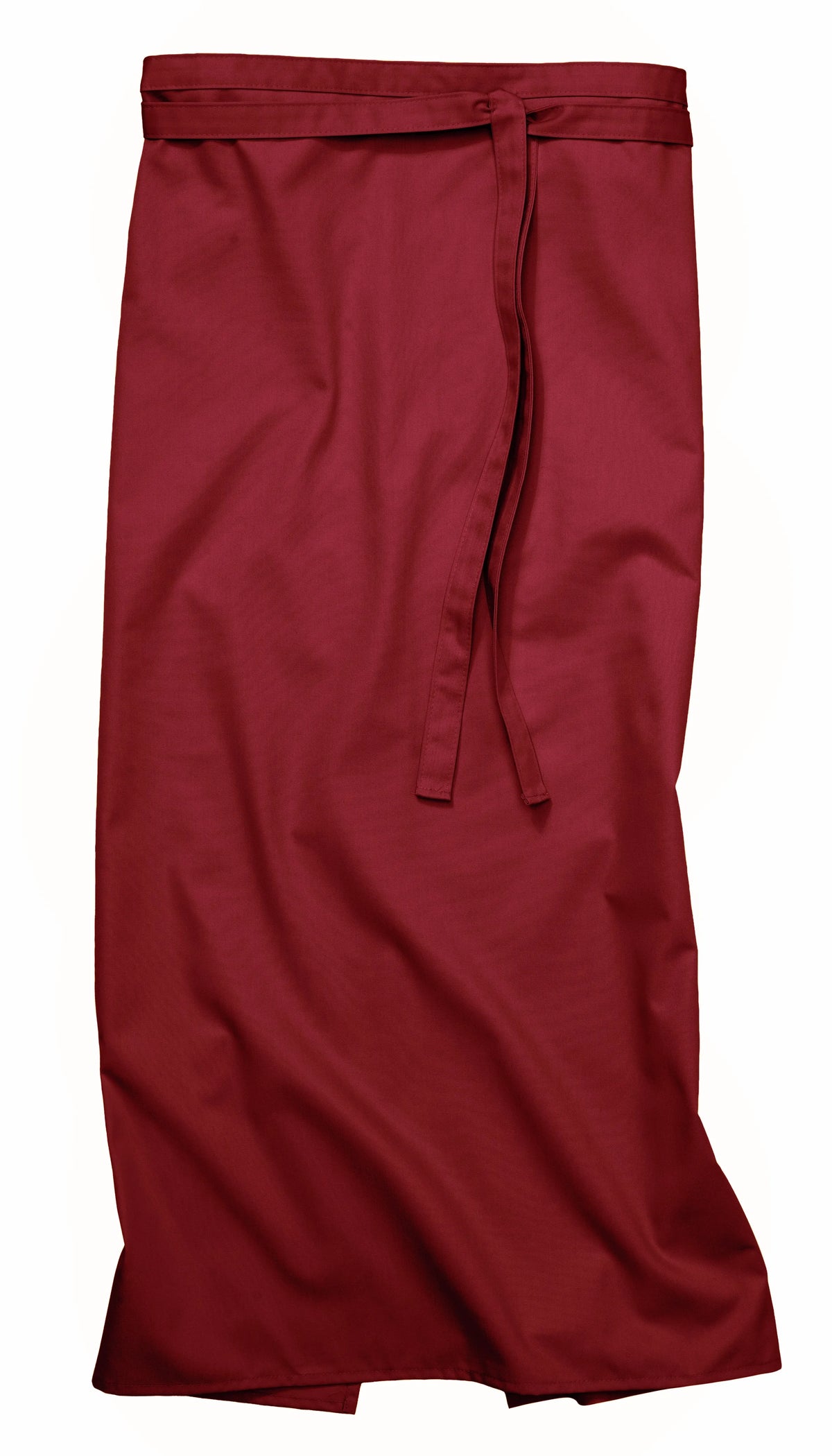 Bistroschürze Roma Classic 100 × 100 cm mit durchgehendem Bindeband – regency red – Farbcode 4010 – Bild 1